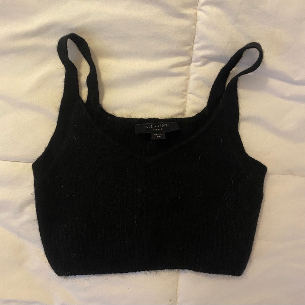 All Saints Black Women's Top